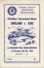 England v Eire