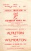 Alfreton Town v Wilmorton