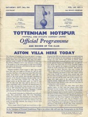 Tottenham Hotspur v Aston Villa