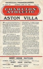 Charlton Athletic v Aston Villa