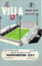 Aston Villa v Manchester City