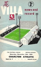 Aston Villa v Charlton Athletic