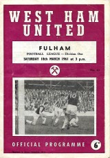 West Ham United v Fulham