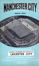 Manchester City v Leicester City