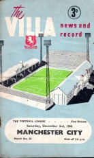 Aston Villa v Manchester City