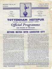 Tottenham Hotspur v Leicester City