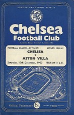 Chelsea v Aston Villa