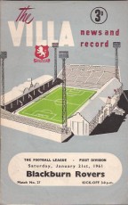 Aston Villa v Blackburn Rovers