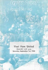 Leyton Orient v West Ham United