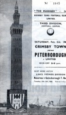 Grimsby Town v Peterborough United