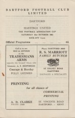 Dartford v Hastings United