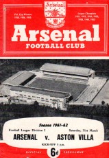 Arsenal v Aston Villa