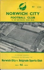 Norwich City v Belgrade Sports Club