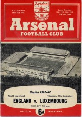 England v Luxembourg