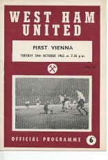 West Ham United v First Vienna