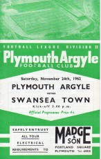 Plymouth Argyle v Swansea Town