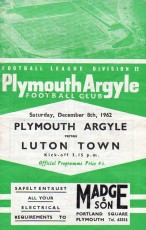 Plymouth Argyle v Luton Town