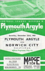 Plymouth Argyle v Norwich City