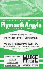 Plymouth Argyle v West Bromwich Albion