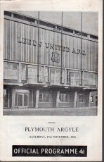 Leeds United v Plymouth Argyle