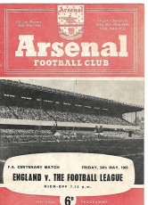 England v Football League