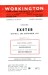 Workington v Exeter City