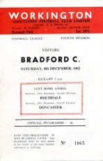 Workington v Bradford City