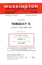 Workington v Torquay United