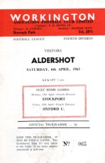 Workington v Aldershot Town