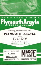Plymouth Argyle v Bury