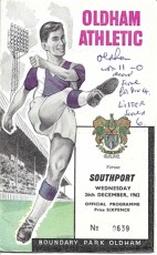 Oldham Athletic v Southport