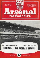 England v Football League