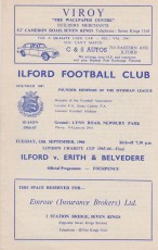Ilford v Erith & Belvedere