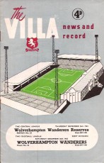 Aston Villa v Wolverhampton Wanderers