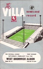Aston Villa v West Bromwich Albion