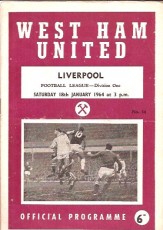West Ham United v Liverpool