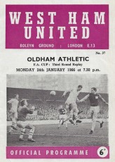 West Ham United v Oldham Athletic