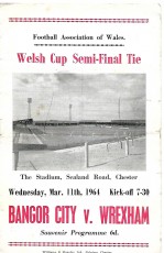 Bangor City v Wrexham