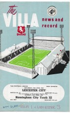 Aston Villa v Leicester City