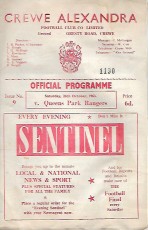 Crewe Alexandra v Queens Park Rangers