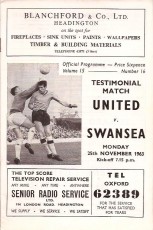 Oxford United v Swansea Town