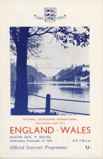 England v Wales