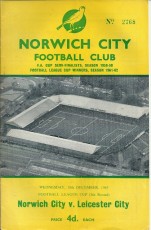 Norwich City v Leicester City