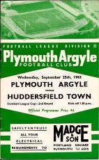 Plymouth Argyle v Huddersfield Town