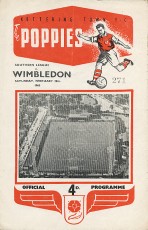 Kettering Town v Wimbledon