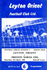 Leyton Orient v Preston North End