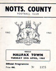 Notts County v Halifax Town