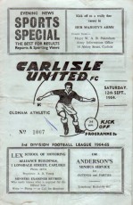 Carlisle United v Oldham Athletic