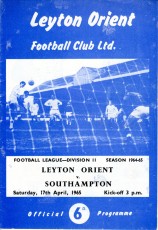 Leyton Orient v Southampton