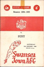 Swansea Town v Bury